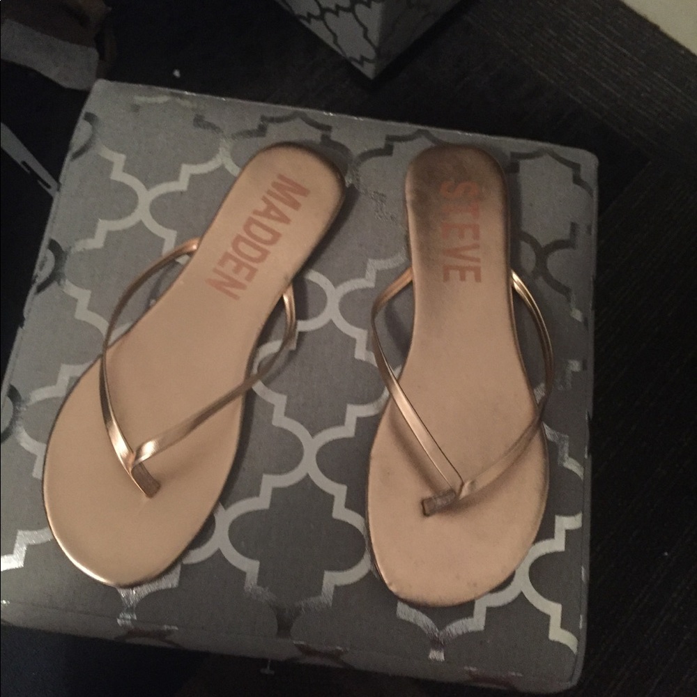 Rose gold Steve Madden